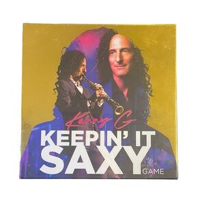Kenny G Keeping It Sexy Board Game Jazz Saxophone Fun NEW